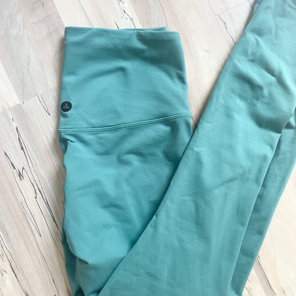 Green Prana leggings. Size small